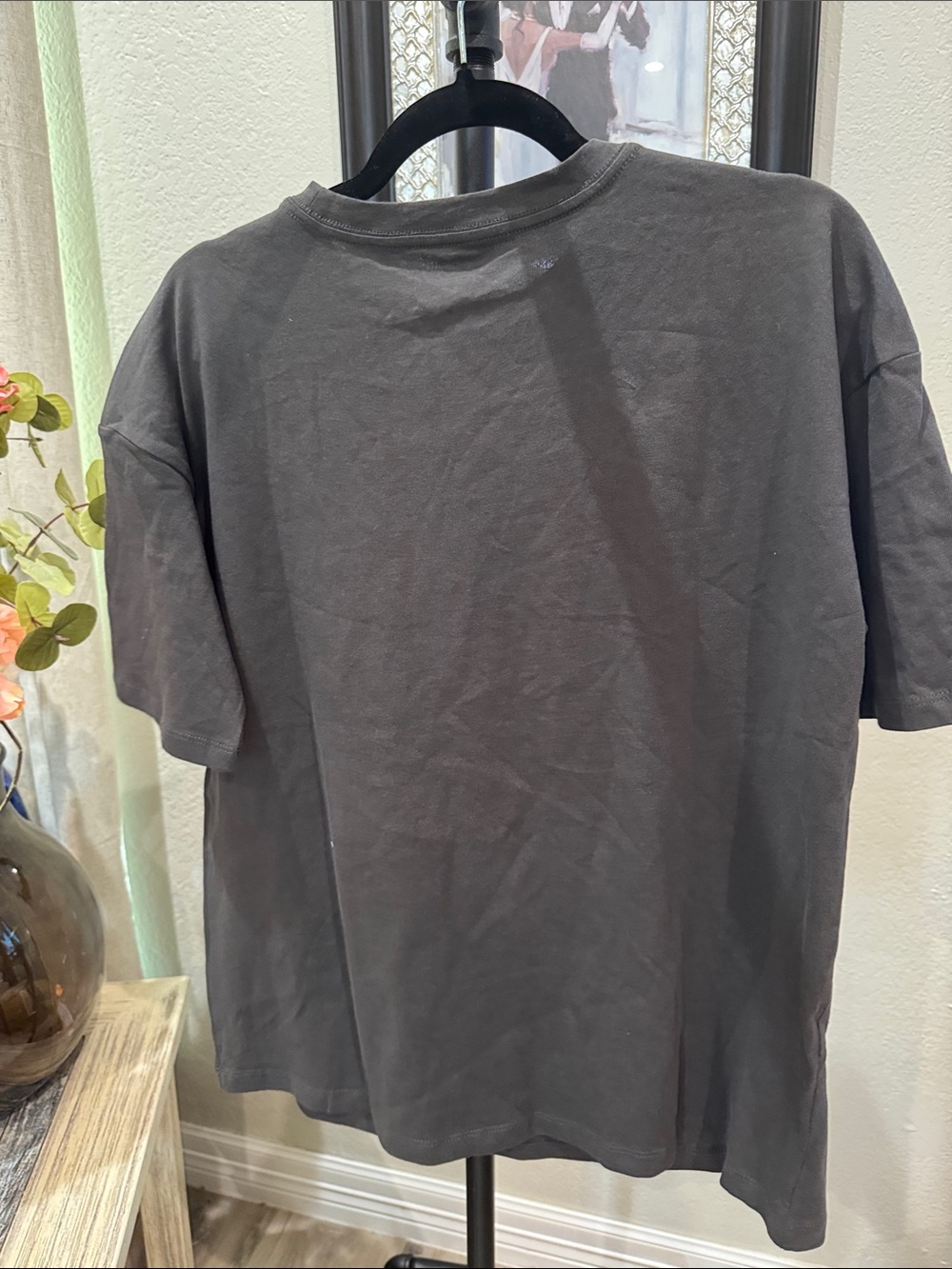 Billabong Black Tee with Pastel Yellow Sun & Seafoam Waves - Picture 3 of 3